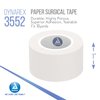 Dynarex Paper Surgical Tape, Use to Secure Wound Care with Medical Gauze, Dressings, and Non-Adherent Pads, First-Aid Kit Essential, White, 1” x 10 yds, 1 Box of 12 Rolls
