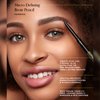 Arches & Halos Micro Defining Brow Pencil - For a Fuller and More Defined Brow, Long-Lasting, Smudge Proof, Rich Color - Dual Ended Pencil with Brush - Vegan and Cruelty Free Makeup - Espresso, 0.003 oz