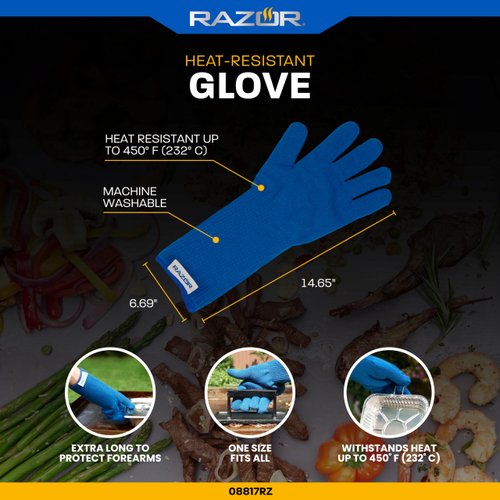 Mr. Bar-B-Q RAZOR Heat Resistant Glove (1 Pc.)