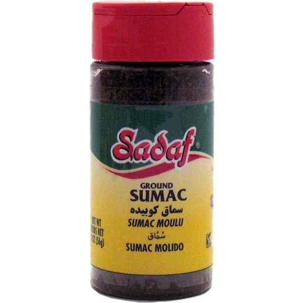 Sadaf Sumac spice ground - Pure sumac seasoning powder - Kosher - Persian spice - Medium Ground (5 oz)