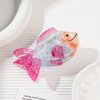 Cute Fish Hair Clip,Acetate Claw Clips,Hair Clips for Women,Fuchisa
