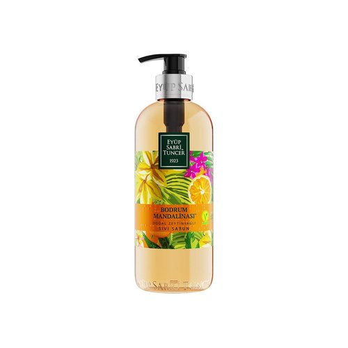 EST Eyup Sabri Tuncer 1923 - Natural Soap Series (Foam Bodrum Mandarin-Natural Olive Oil, 500ml)
