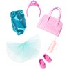 BarbieClub Chelsea Accessory Pack, Ballet-Themed Clothing and Accessories for Small Dolls, 6 Pieces for 3 to 7 Year Olds Include Tutu and Dance Bag