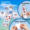 YQUQWN, 50 PCS 4th of July Stickers, Patriotic Stickers, 4th of July Decorations for Kids Adults, Fourth of July Stickers for Water Bottles, Independence Day Decorations, Waterproof Vinyl Stickers