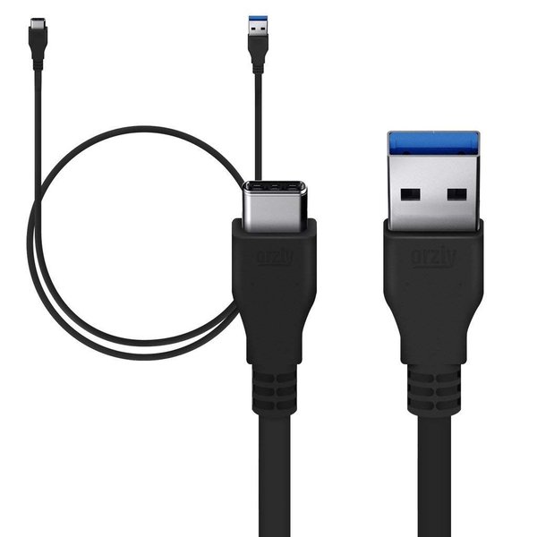 Works USB 3.0 Type-C Fast Charging and Data Cable for Asus ROG Phone 5s! (18W Black 1M 3.2ft)