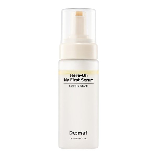 De:maf Here-Oh My First Hydrating Serum with Hyaluronic Acid | Facial Serum for Glowing Skin & Skin Barrier Repair | Korean Serum for Dry Skin & Sensitive Skin (4.90 fl oz)
