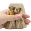 Sunny Hair Blonde Highlight Itip Hair Extensions 20inch I Tip Extensions Human Hair Golden Blonde Highlight Medium Blonde Pre Bonded I Tip Hair Extensions Blonde Highlight Hair Extension I Tip 50s 50g