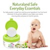 Baby Body Powder with Puff - Natural Cornstarch Baby Powder Talc-Free with Zinc Oxide, Aloe and Vitamin E for Soft Soothing Protected Skin - Gentle Absorption - Newborn Essentials - 140g/4.938oz