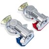 boeray 4 pcs Semi Truck Trailer Airlines Air Hose Emergency Brake Glad Hand Set Gladhand Grips