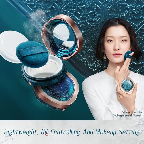 FLORASIS · Fairy Peach Blossom Ultra-light Setting Powder 01 Snow（Porch Window Edition）