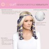 Octocurl Heatless Curls Headband - Hair Curlers for Overnight Curls, Heatless Curlers, Hair Curlers to Sleep In, Heatless Hair Curler, Curlers No Heat, Hair Rollers for Long Hair (Cotton - Lilac)