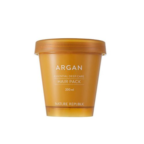 Nature Republic Argan Essential Deep Care Hair Pack 200ml dry hair, heat damaged hair, color-treated hair