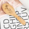Generic Personalized Bamboo Brushes for Women Custom Name Hair Brush Bridesmaid Hairbrush Detangling Brush For Curly Hair Thick Hair Birthday Gift for Wife Mom Grandma Friends Sister Her