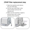 Universal Remsed CPAP Filter for ResMed AirSense 10 (40 Packs), ResMed AirCurve 10, ResMed S9, AirStart, Series CPAP Machines