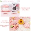 Rain House Cute Cups Mushroom Tea Cup with Tea Infuser and Spoon, Kawaii Mushroom Mugs, Glass Teacups with Ceramic Lid and Coaster, Mother's Day Gift Perfect for Girls Women for Home Office Use (Pink)