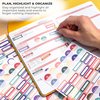 Clever Fox Mega Sticker Pack – 2,000+ Small Planner Stickers – Seasonal, Time Management, Budget & Inspirational Stickers for Adults – Sticker Book for Women – Aesthetic Calendar & Journal Accessories