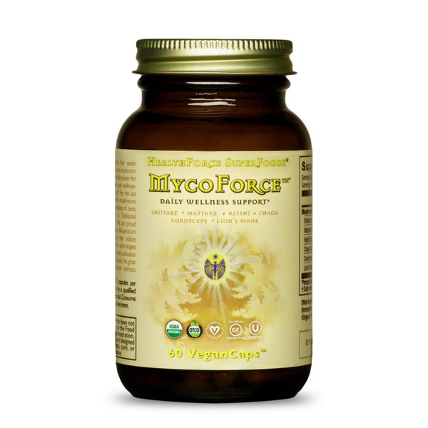 HealthForce SuperFoods MycoForce - Capsules - 60 Vegan Capsules