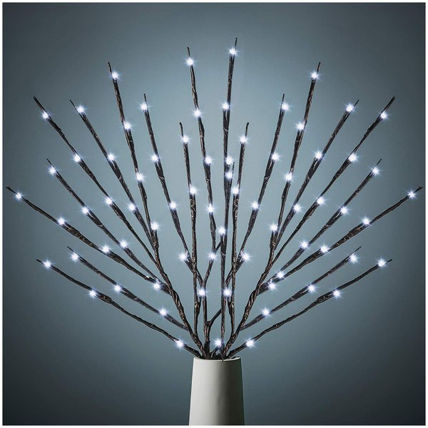 KXCOFTXI 3 Pack Twig Lights, Lighted Branches for Vase, Branch Lights for Indoor and Outdoor, Light Up Decorations for Halloween Thanksgiving Day and Christmas