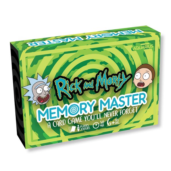 AQUARIUS - Rick and Morty Memory Master Card Game