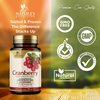 Cranberry Pills Supplement for Women & Men + Vitamin C & E - 25,200mg Formula for Urinary Tract Health Support, Non-GMO and Gluten Free, Nature's Cranberry Supplements - 60 Softgels
