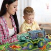 Niwoed Dinosaur Truck Toys for Kids 3-5, Tyrannosaurus Transport Vehicle Carrier Car Toys with 8 Dino Figures, Dinosaur Playset Toys for 3 4 5 6 7 8 9 10 Years Old Boys Girls Kids Birthday Gifts