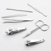 QLL 3 Pack 7Pcs Manicure Set, Stainless Steel Nail Clipper Set with case, Personal Pedicure Kit for Women Men Girls Travel
