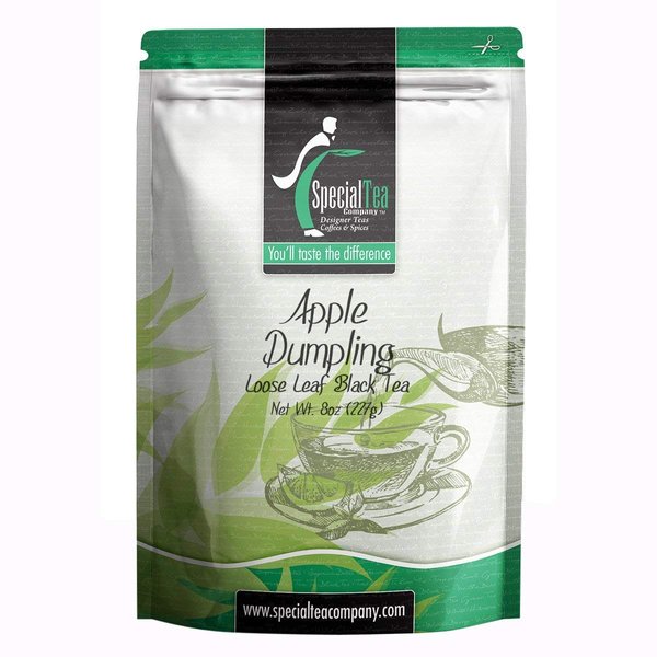 Special Tea Loose Leaf Black Tea, Apple Dumpling, 8 Ounce