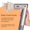 Wide Tooth Comb for Shark XSKHD4WTCA FlexStyle, Blow Dryer Comb Attachment for Shark FlexStyle Air Styling & Drying System, Styling Tool for Curly and Coily Hair