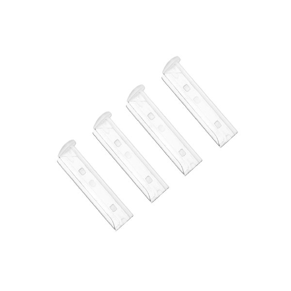 Tweezerman Facial Razor Replacement Blades, 4 Count (Pack of 1)