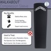 WALKABOUT Canine Compression Sleeve (black, MEDIUM LONG)