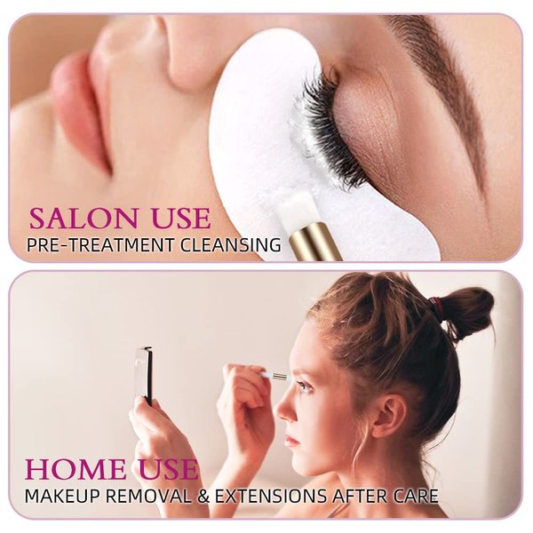 Lash Shampoo for Lash Extensions 150ml Eyelash Extension Cleanser Lash Extension Shampoo with Brush Arison Safety Gentle Eyelid Foaming Cleanser Makeup Remover, Deep Cleansing & Nourishing