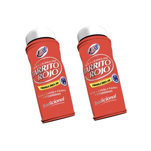 Traditional Kola Granulada Tarrito Rojo Multivitamin Supplement, 11.6 oz 2 Pack