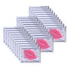 NIYET 30 pieces of Moisturizing Collagen Crystal Lip Mask - Anti-Ageing & Anti Chapped, Reduce lip Wrinkles, Fade Lip Color, Make Skin Smooth And Firm Collagen Lip Pieces (Pink)