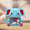 BFSHMYS Musical Toys for Toddlers 1-3, Lion Baby Piano Light Up Musical Toys 12-18 Months Baby Girl Toys, Toddler Early Education Birthday Baby Girl Gifts for 1 2 3 Years Old (Elephant)