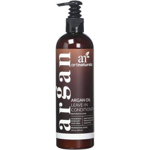 artnaturals Argan Oil Leave-in Conditioner, for Dry, Damaged, Brittle Hair, 12 fl oz (355 ml)