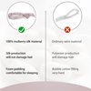Silk Heatless Hair Curler，Mulberry Silk Overnight Heatless Curls Headband——No Heat Silk Hair Curlers to Sleep In，Heatless Hair Curler for Short Hair & Long Hair (Hair Curler+2 Hair Scrunchies)