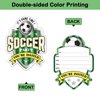 REWIDPARTY Soccer Birthday Party Invitations with Envelopes & Stickers（Set of 15） Soccer Game Shaped Fill-in Invitations Soccer Party Invite Cards Soccer Sport Party Invites Supplies for Kids Adults