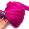 UPruyo Pink Braiding Hair Pre Stretched Kanekalon Braiding Hair Extensions for Braiding Box Braids Synthetic Knotless Prestretched Pre Sectioned Braiding Hair Pink 26 inch