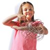 Original GeoFlux 2-Pack of Mesmerizing 3-D Kinetic Sculpture & Interactive Spring Toys, Silver Metallic