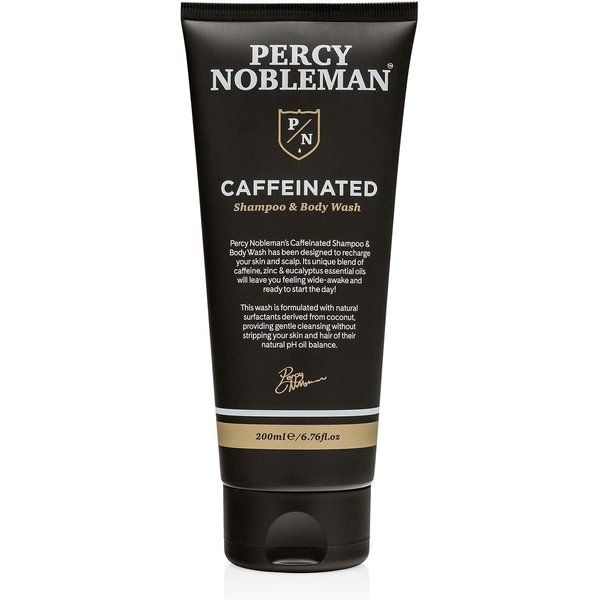 Percy Nobelman Caffeinated Shampoo & Body Wash, New, 6.76 Ounce