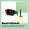 VENALISA Gel Nail Polish, 12ml Emerald Green Color Soak Off UV LED Nail Gel Polish Nail Art Starter Manicure Salon DIY at Home, 0.43 OZ