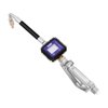 Oil Control Valve Dispenser Nozzle, 1/2" Meter Digital Oil Gun Dispensing Nozzle, Gear Oil Transfer Pump for Fleet Maintenance Hydraulic Repair Shop, LCD Display Screen, 4 Measurement Units