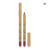 Wismee Lip Liner Pencil Set 8 Colors Professional Matte Lipliner with Sharpener Waterproof Long Lasting Smooth Natural Filler Contour Shaping Lip Makeup for Woman Soft Lip Liner Pen Makeup Cosmetic
