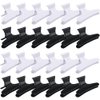 Hair Clips for Women,CIEHER 24 Pack Hair Clips for Styling Sectioning,Butterfly Hair Clips,Chip Clips,Hair Claw,Butterfly Hair Clamps（Black and White）