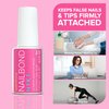 Super Strong Nail Glue For Nail Tips, Acrylic Nails and Press On Nails (8ml) NYK1 Nail Bond Brush On Nail Glue For Press On Nails Long Lasting Nail Glue For Acrylic Nails Fake Nails Tips Nail Glue Gel