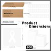 Crategurus Co. 600 Pcs White Awareness Ribbon Temporary Tattoos Stickers Bulk Osteoporosis Awareness Blindness Awareness Month Products Bone Cancer Lung Cancer Awareness Day Gifts White Ribbon Items