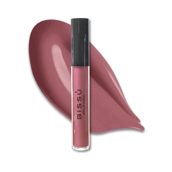 Bissú Lip Gloss for plumper looking lips, High shine finish, Non-Sticky, Vegan formula, Pick from 12 beautiful lip gloss shades (Deslumbrante)