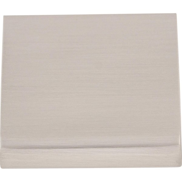 Top Knobs TK500BSN Mercer Collection 1-1/4" Europa Tab Pull, Brushed Satin Nickel