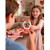 Diltik 36 PCS Valentine's Day Cards for Kids with Treat Holders - Classroom Exchange Greeting Cards for Boys and Girls, DIY Candy Card Favors for School Party Valentines (Candy Not Included)