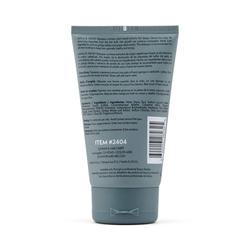 JOHNNY B. Professional Grow Hair Shampoo 3.3 oz.